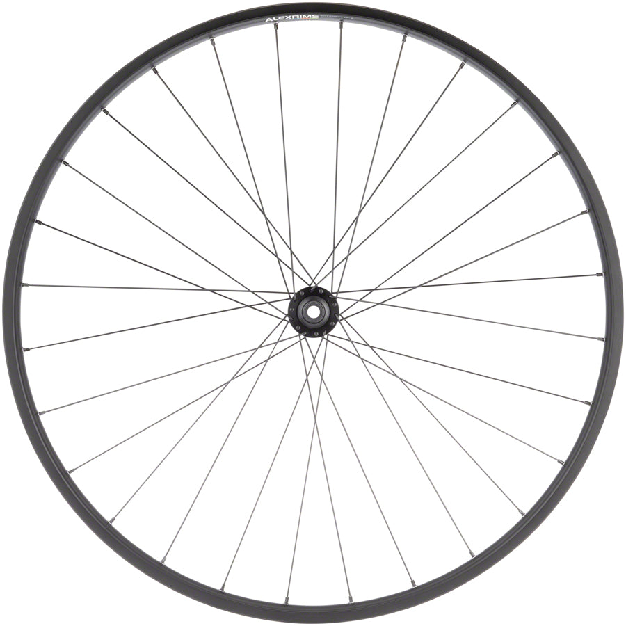 Quality Wheels Value Double Wall Series Disc Front Wheel - 700 12 x 100mm Center-Lock BLK Front Wheel Quality Wheels