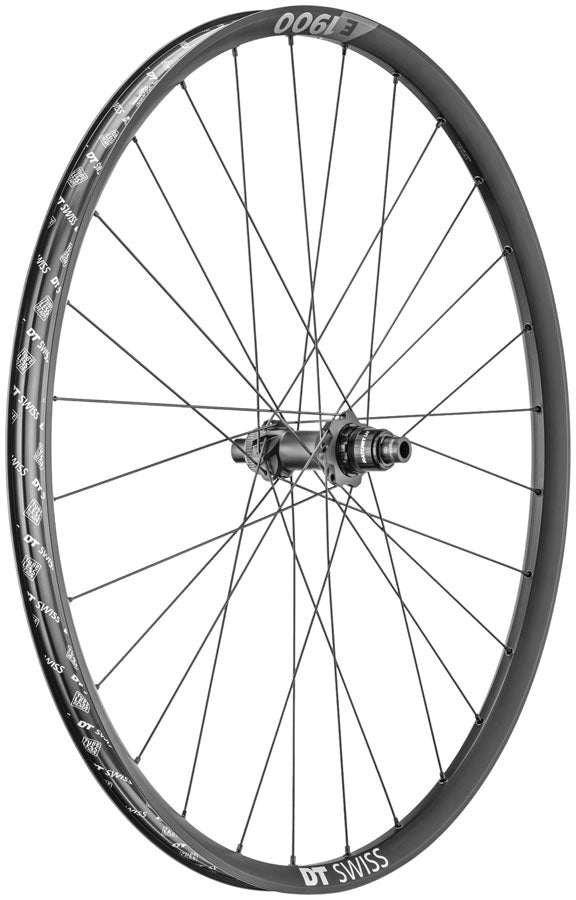 DT Swiss E 1900 Spline 30 Rear Wheel - 29" 12 x 148mm Center-Lock XD Black Rear Wheel DT Swiss
