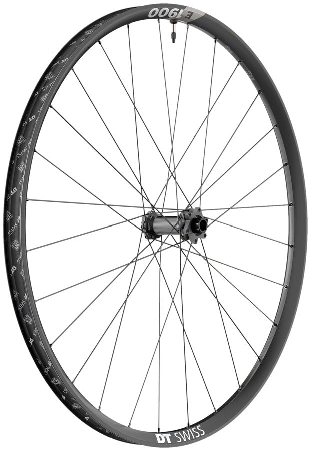 DT Swiss E 1900 Spline 30 Front Wheel - 29" 15 x 110mm 6-Bolt Black Front Wheel DT Swiss