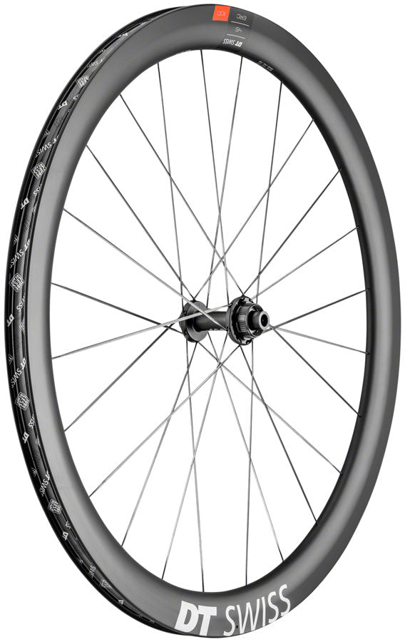 DT Swiss ERC 1100 DiCut 45 Front Wheel - 700c 12 x 100mm Center-Lock Black Front Wheel DT Swiss