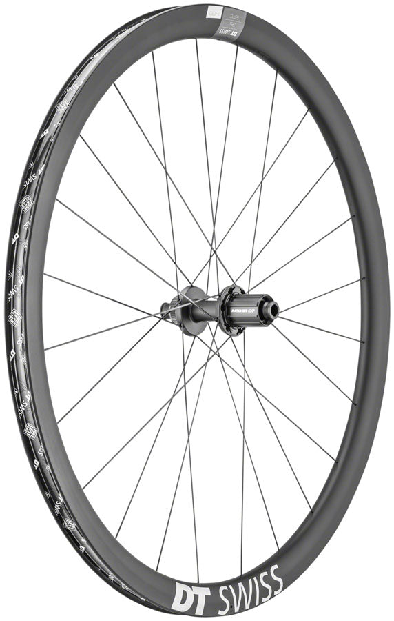 DT Swiss ERC 1400 DiCut 35 Rear Wheel - 700c 12 x 142mm Center-Lock HG 11 Road/XDR BLK Rear Wheel DT Swiss