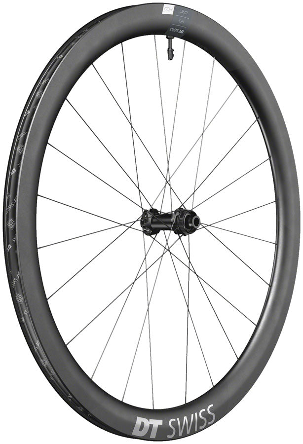DT Swiss CRC 1400 Spline 45 Front Wheel - 700 12 x 100mm Center-Lock Black Front Wheel DT Swiss