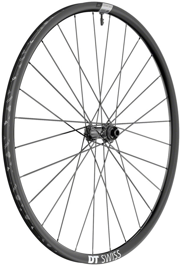 DT Swiss HE 1800 Spline Front Wheel - 700 12 x 100mm Center-Lock Black Front Wheel DT Swiss