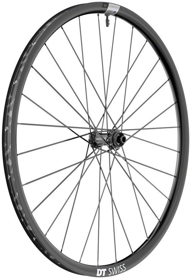 DT Swiss HG 1800 Spline Front Wheel - 700 12 x 100mm Center-Lock Black Front Wheel DT Swiss