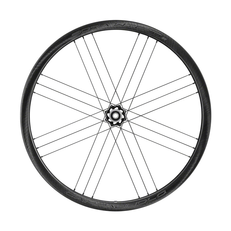 Campagnolo BORA WTO 33 Front Wheel - 700c 12 x 100mm Center-Lock 2-Way Fit Dark Label Front Wheel Campagnolo