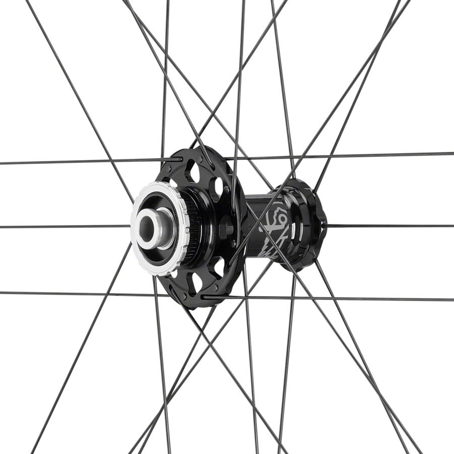 Campagnolo SHAMAL Carbon Disc Front Wheel - 700 12 x 100mm Centerlock Black Front Wheel Campagnolo