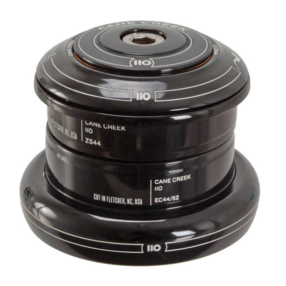 Cane Creek 110 ZS44 / 28.6 EC44 / 40 Headset Black Headsets Cane Creek