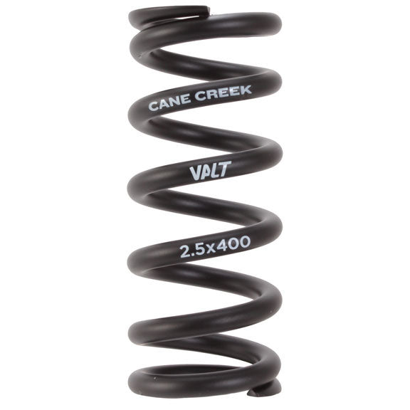 Cane Creek VALT Lightweight Steel Spring Coil Shock 2.50"/63mm x 400lbs BLK Rear Shock Spring Cane Creek