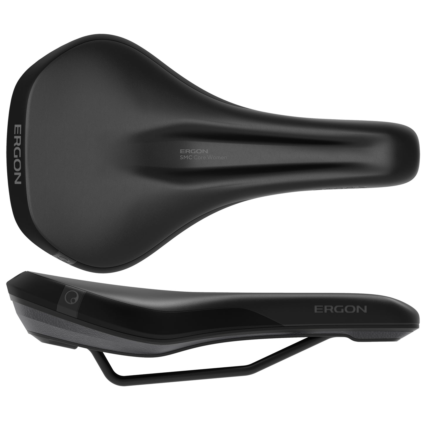 Ergon SMC Core Womens Saddle - MD/LG Black/Gray Saddles Ergon