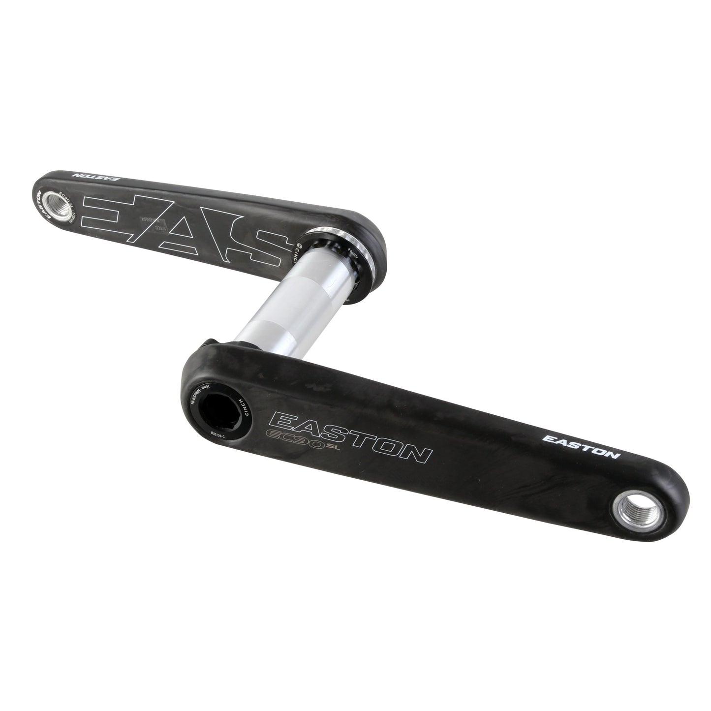 Easton EC90 SL Carbon Crankset - 172.5mm Direct Mount CINCH Spindle Interface BLK Cranksets and Arms Easton