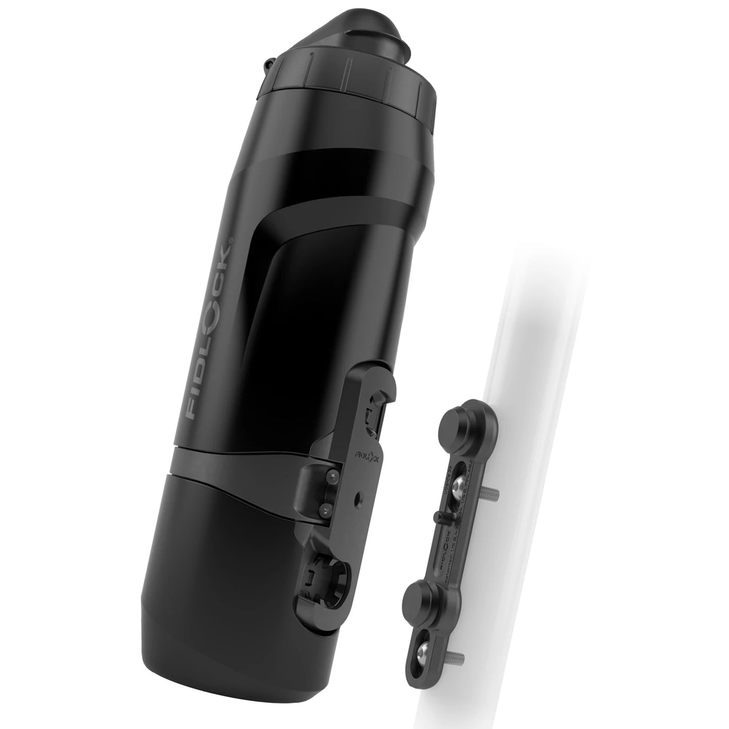Fidlock TWIST Water Bottle Cage Set - Bike Base Mount Bolt-On 800ml Black Water Bottles FIDLOCK