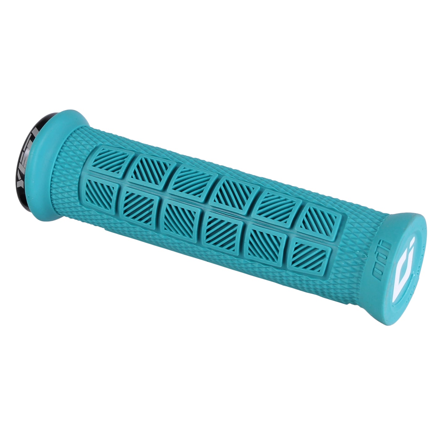 ODI Elite Pro V2.1 Grips - Turquoise/Black Lock-On Grips ODI