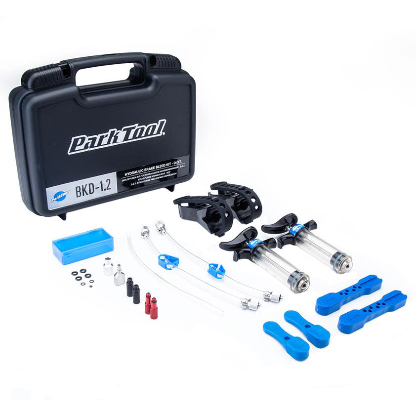 Park Tool BKD-1.2 Hydraulic Brake Bleed Kit – DOT Fluid Brake Tools Park Tool