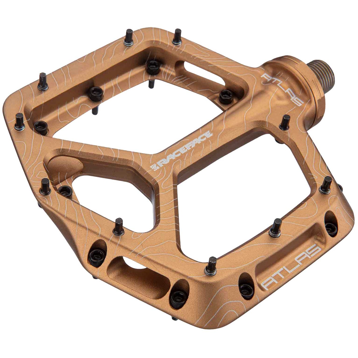 RaceFace Atlas Pedals - Platform Aluminum 9/16" Kashmoney Pedals Race Face