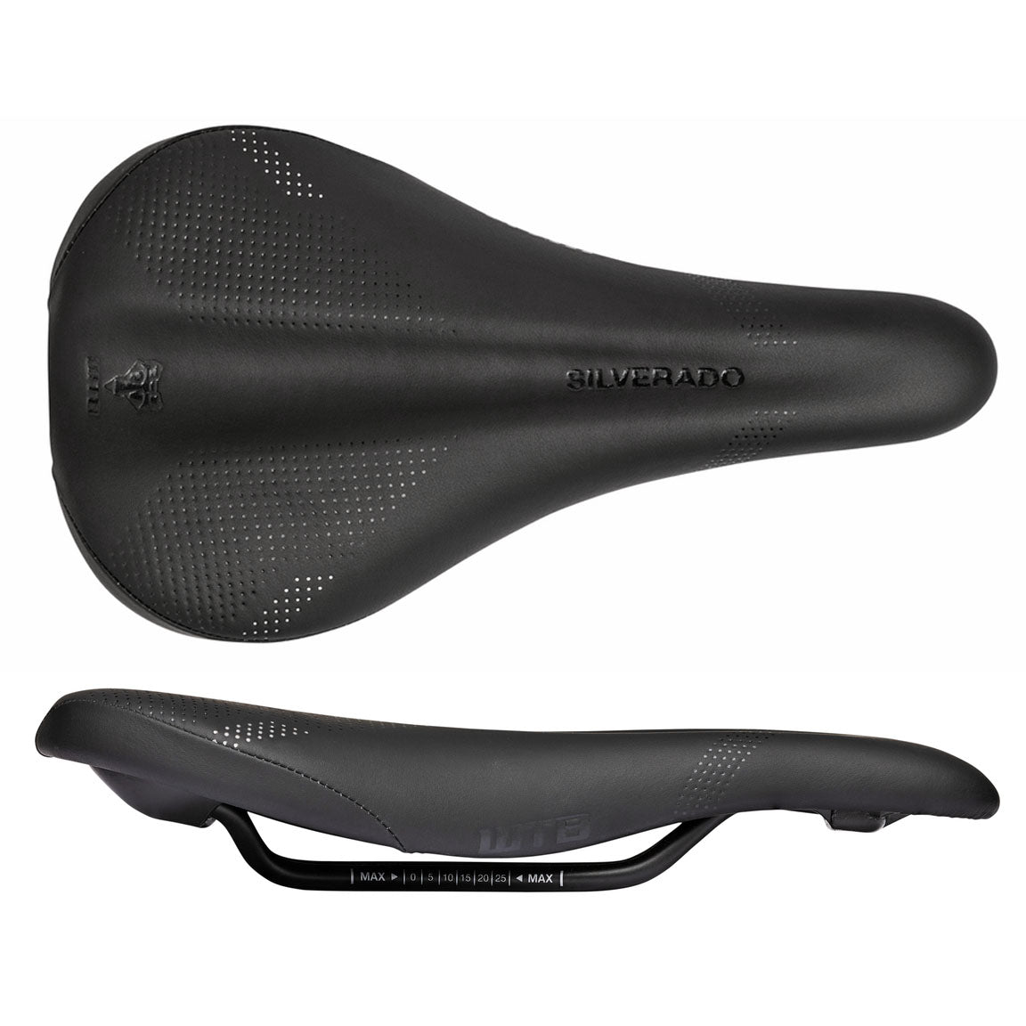 WTB Silverado 265 Saddle - Steel Black Medium Saddles WTB