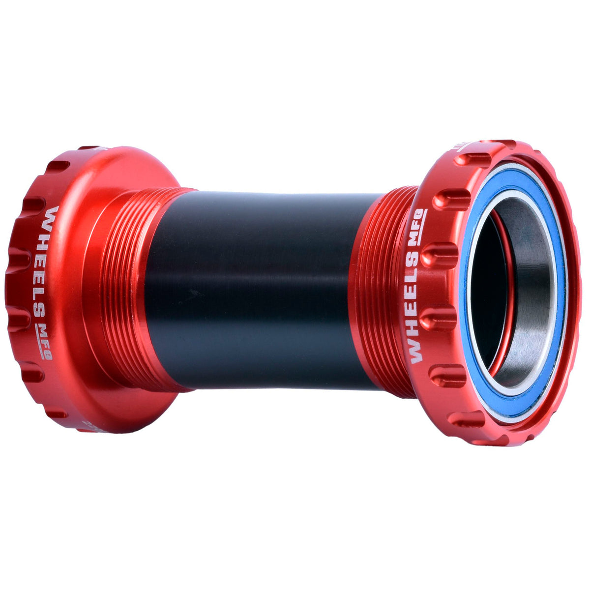 Wheels Manufacturing BSA 30 Bottom Bracket - English BSA Frame Interface ABEC-3 Bearings For 30mm Spindle Red Bottom Brackets Wheels Manufacturing