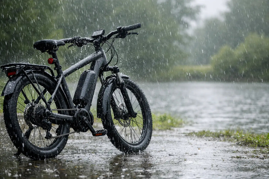 Can E Bikes Get Wet? What Riders Should Know