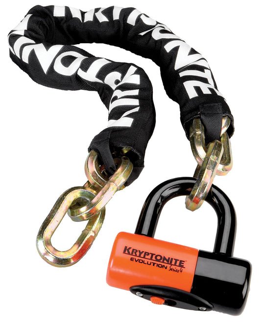 Kryptonite New York Chain 1210 and Evolution Disc Lock: 3.25 (100cm)
