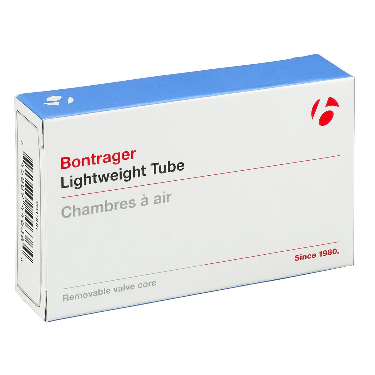 Tube Bontrager Race X Lite 700x18-25c Presta 80mm Black Cap