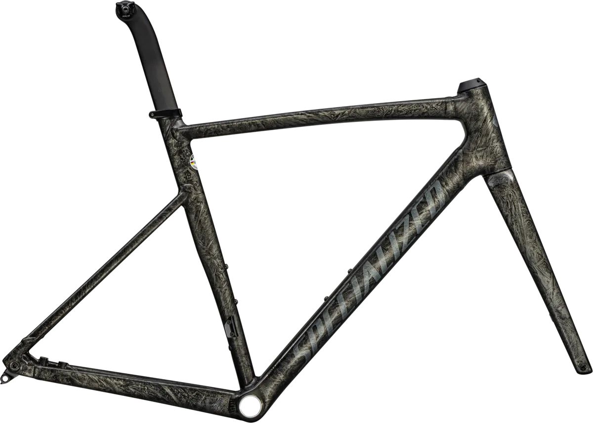 Allez Sprint Frameset - D'Aluisio Smartweld Alloy - Gloss Charcoal Tint Strata / Fog Tint / 49
