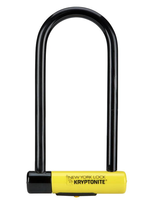Kryptonite New York LS U-Lock 4x10.25 Black/Yellow