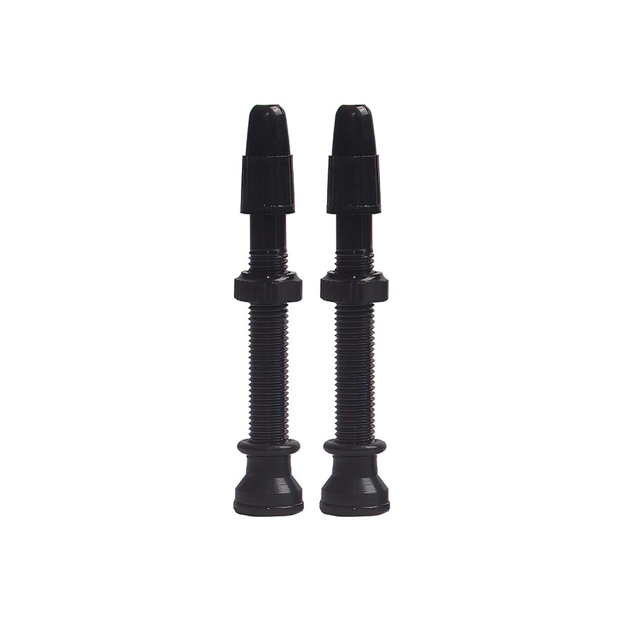 EVO Tubeless Valves Tubeless Valve Presta 44mm Black Pair