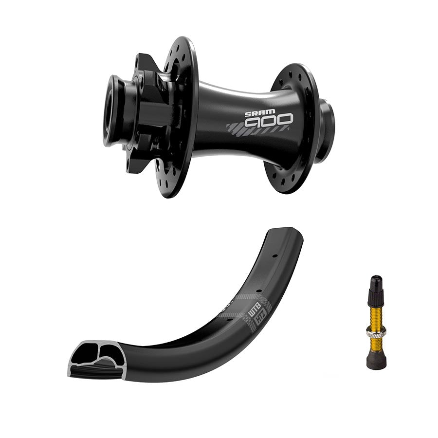 Wheel Shop WTB HTZ i30 / SRAM 900 Wheel Front 27.5 / 584 Holes: 32 15mm TA 110mm Disc IS 6-bolt