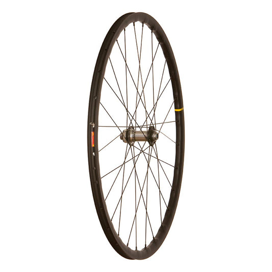 Wheel Shop Mavic Open Pro Disc UST / Shimano HB-RS770 Wheel Front 700C / 622 Holes: 28 12mm TA 100mm Disc Center Lock