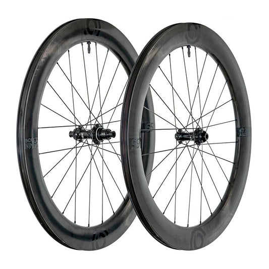 Industry Nine Solix SL i9 65 Wheel Front and Rear 700C / 622 Holes: F: 24 R: 24 F: 12mm R: 12mm F: 100 R: 142 Disc Center Lock Shimano Road 11 Set
