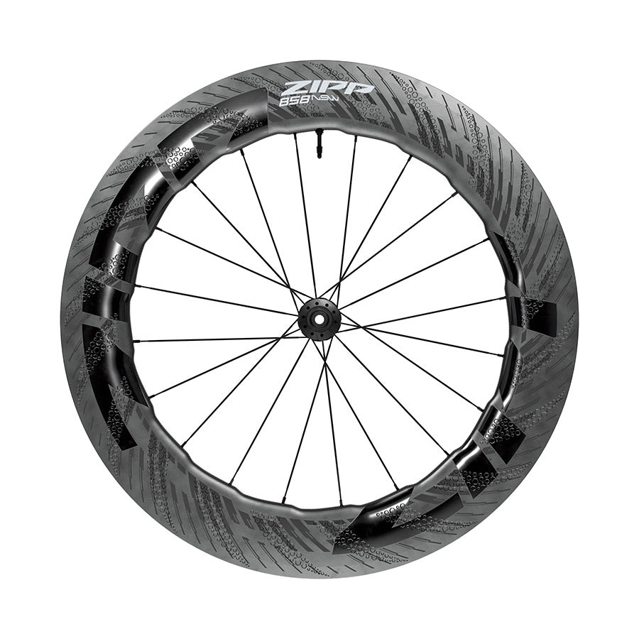 Zipp 858 NSW Front Wheel - 700 12 x 100mm Center-Lock Tubeless Carbon D1