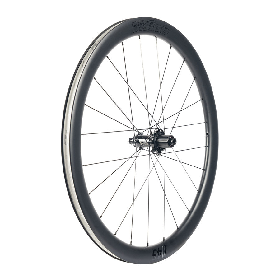 Vision SC 45 SL DISC Wheel Front and Rear 700C / 622 Holes: F: 21 R: 24 F: TA 12mm R: X 12mm F: 100 R: 142 Disc Center Lock Shimano Road 11/12 Set