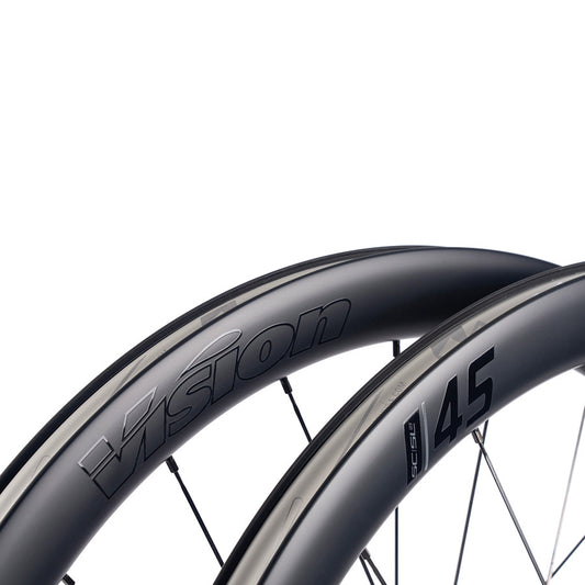 Vision SC 45 SL DISC Wheel Front and Rear 700C / 622 Holes: F: 21 R: 24 F: TA 12mm R: X 12mm F: 100 R: 142 Disc Center Lock SRAM XD-R Set