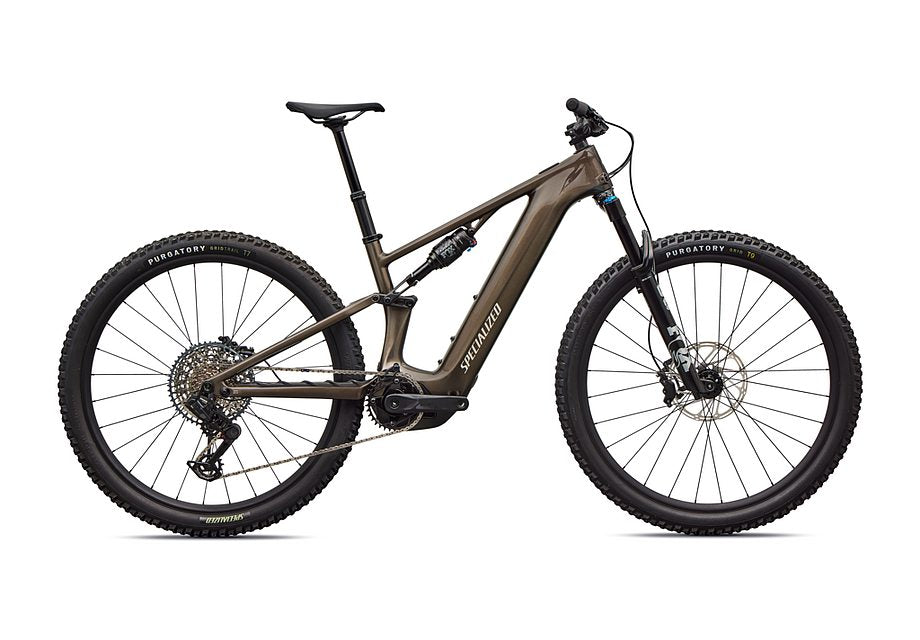 2026 Specialized Levo R Comp Bike Gloss Gunmetal / White Mountains S2