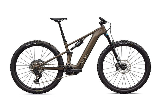 2026 Specialized Levo R Comp Bike Gloss Gunmetal / White Mountains S4