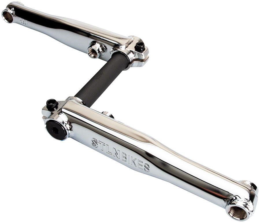 Stolen MOB V4 Crankset - 175mm 8 Spline Chrome