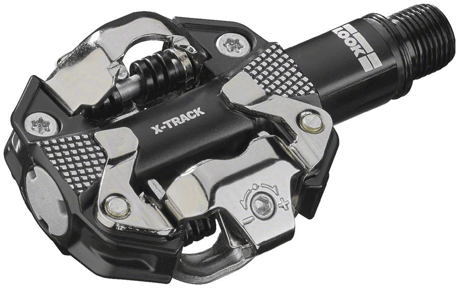 LOOK X-Track Pedals - Dual Sided Clipless Aluminum 9/16" Black