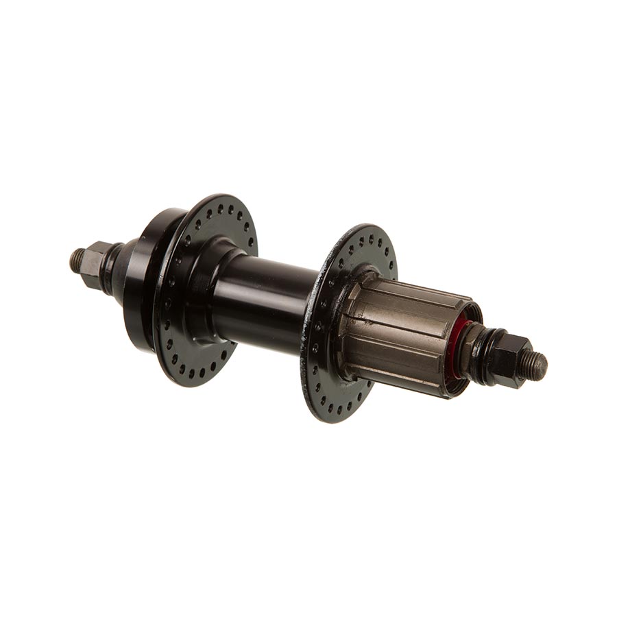 YUBA Kombi Rear Hub 135mm 48 spoke 3/8 B/O axle HG freehub 6 bolt Disc Black