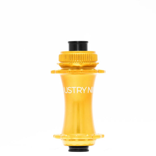 Industry Nine Solix M Classic Front Disc Hub Front 28H 15mm TA 110mm Boost Gold