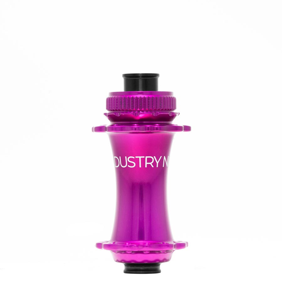 Industry Nine Solix M Classic Front Disc Hub Front 28H 15mm TA 110mm Boost Purple