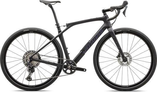 Diverge STR Comp - Shimano GRX - Satin Metallic Midnight Shadow / Violet Ghost Pearl / 49