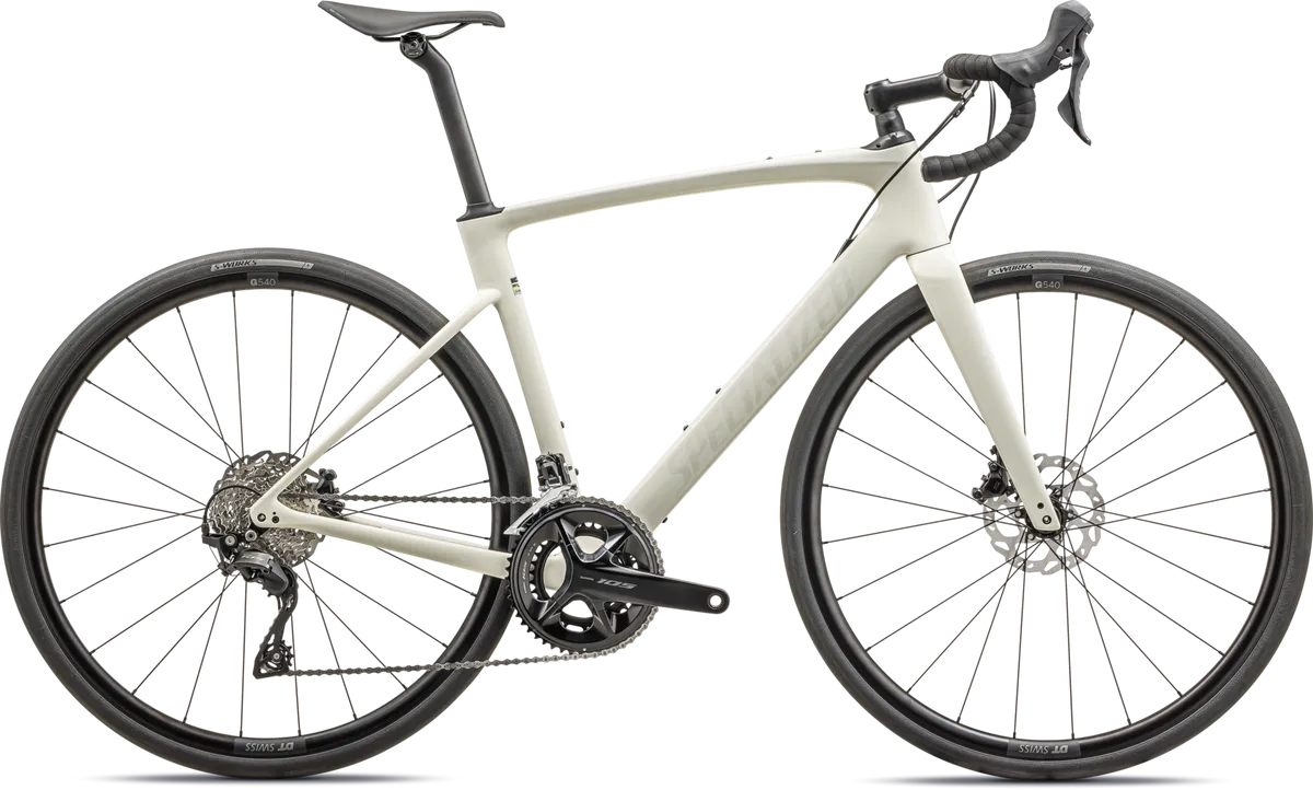 Roubaix SL8 Sport - Shimano 105 - GLOSS BIRCH/WHITE MOUNTAINS/ABALONE / 44