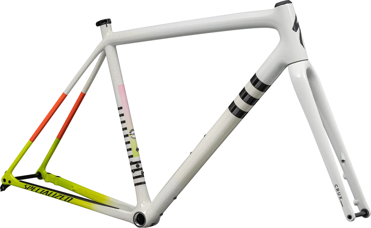 Crux Frameset - GLOSS DUNE/WHITE BIRCH/CACTUS BLOOM SPECKLE / 49