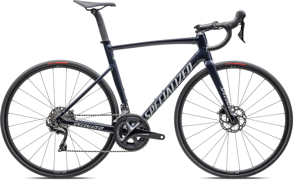 Allez Sprint Comp - Shimano 105 - Gloss Metallic Deep Marine/Dove Grey / 49