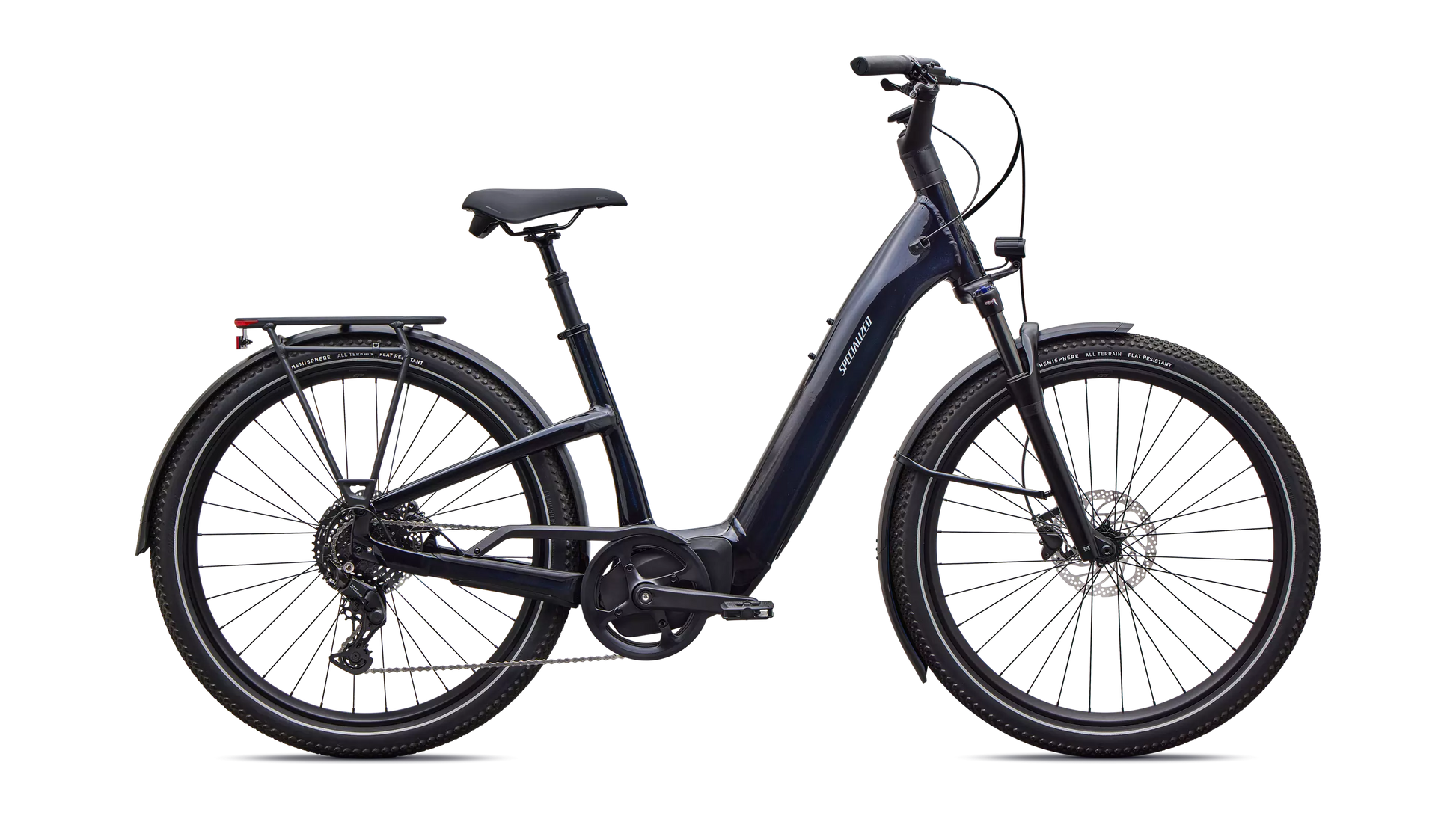 2026 Specialized Como 4.0 Bike Gloss Metallic Dark Navy / Satin Silver Reflective M [b2bsync]