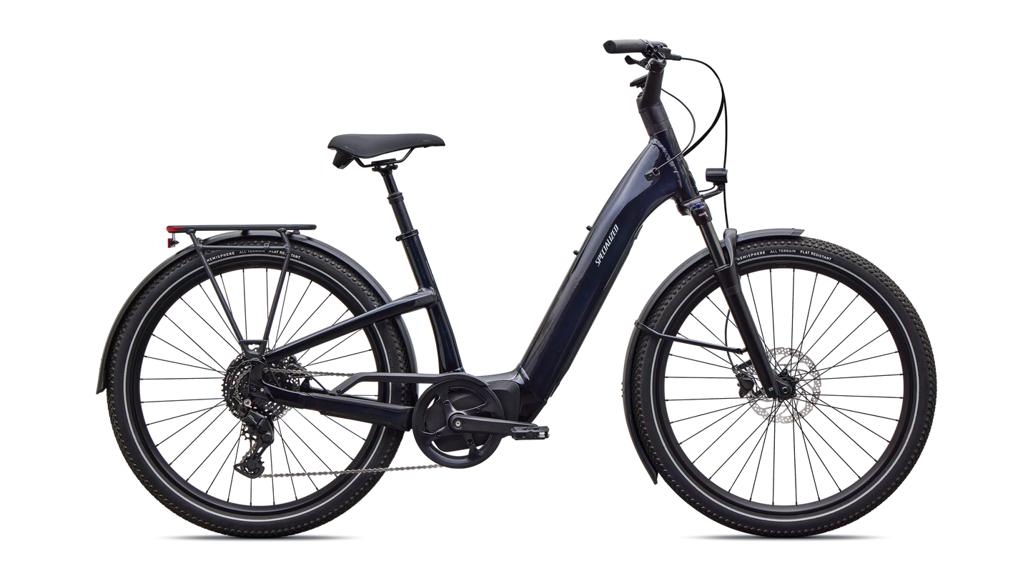 2026 Specialized Como 4.0 Bike Gloss Metallic Dark Navy / Satin Silver Reflective L [b2bsync]