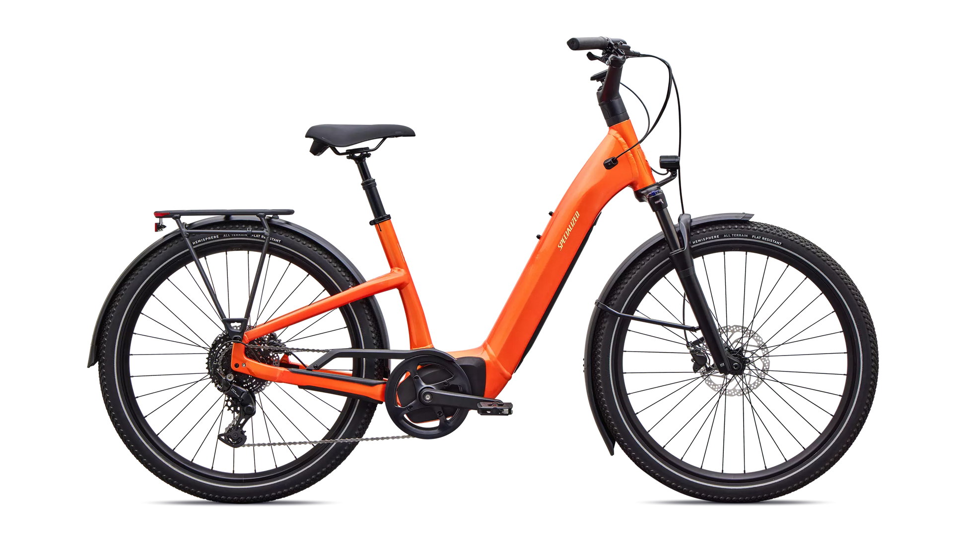 2026 Specialized Como 4.0 Bike Gloss Tangerine / Sunset Yellow M [b2bsync]