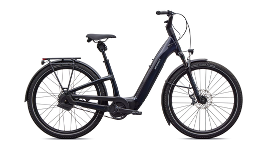 2026 Specialized Como 5.0 Igh Bike Gloss Metallic Dark Navy / Satin Silver Reflective S [b2bsync]