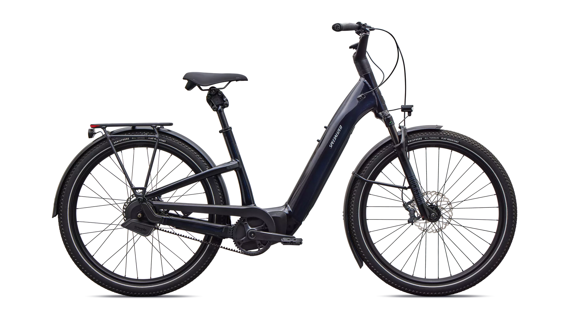 2026 Specialized Como 5.0 Igh Bike Gloss Metallic Dark Navy / Satin Silver Reflective L [b2bsync]