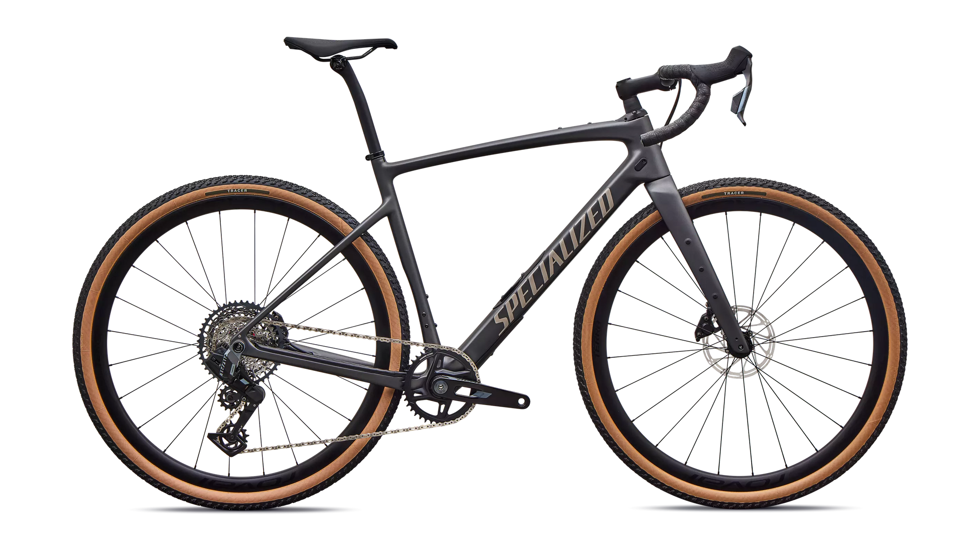 2026 Specialized Diverge Expert Axs Bike Smoke/Sandstone Metallic 54 [b2bsync]