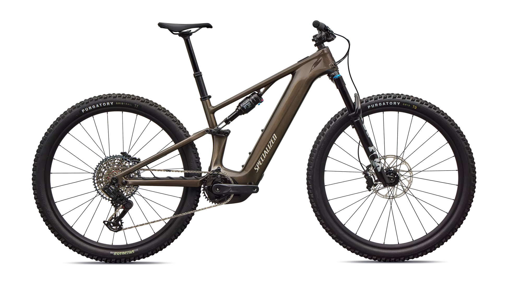 2026 Specialized Levo R Comp Bike Gloss Gunmetal / White Mountains S4 [b2bsync]